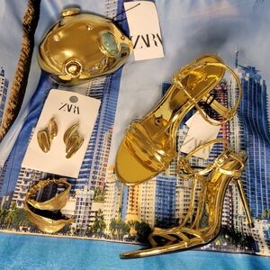 Z@RA tall sandal 8,61/2,10